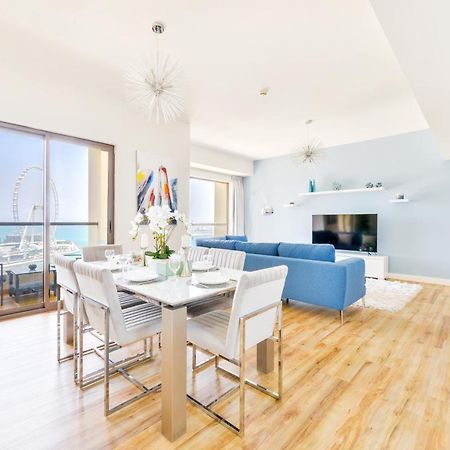 Luxury Jbr - Full Sea View - Free 5* Beach Resorts Access Дубай Экстерьер фото