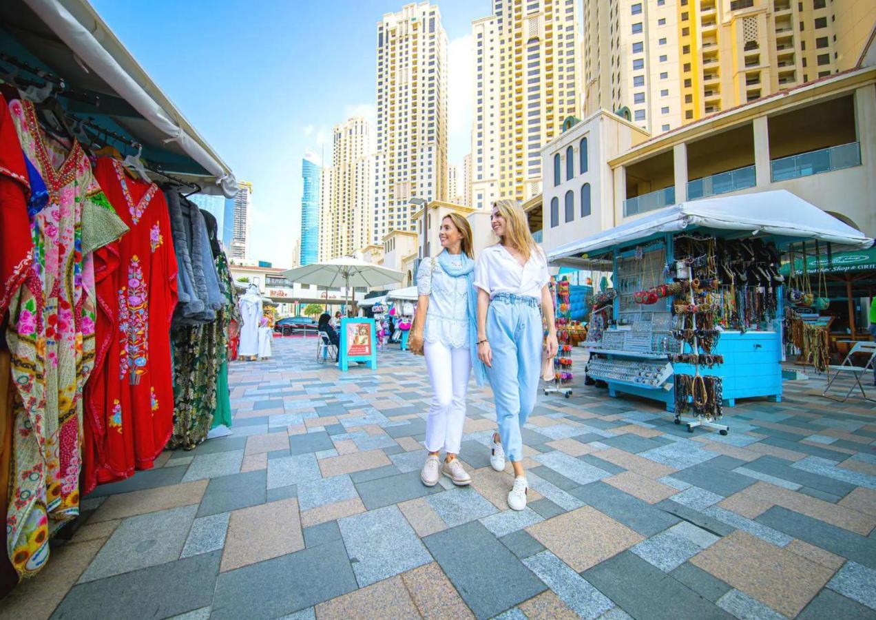 Luxury Jbr - Full Sea View - Free 5* Beach Resorts Access Дубай Экстерьер фото