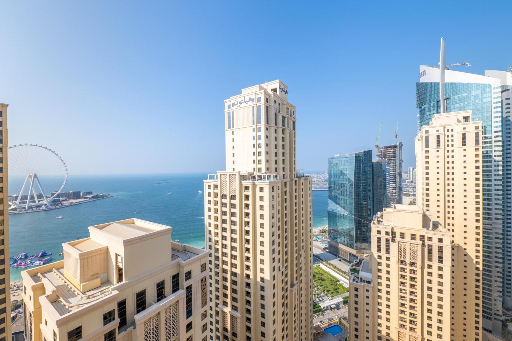 Luxury Jbr - Full Sea View - Free 5* Beach Resorts Access Дубай Экстерьер фото