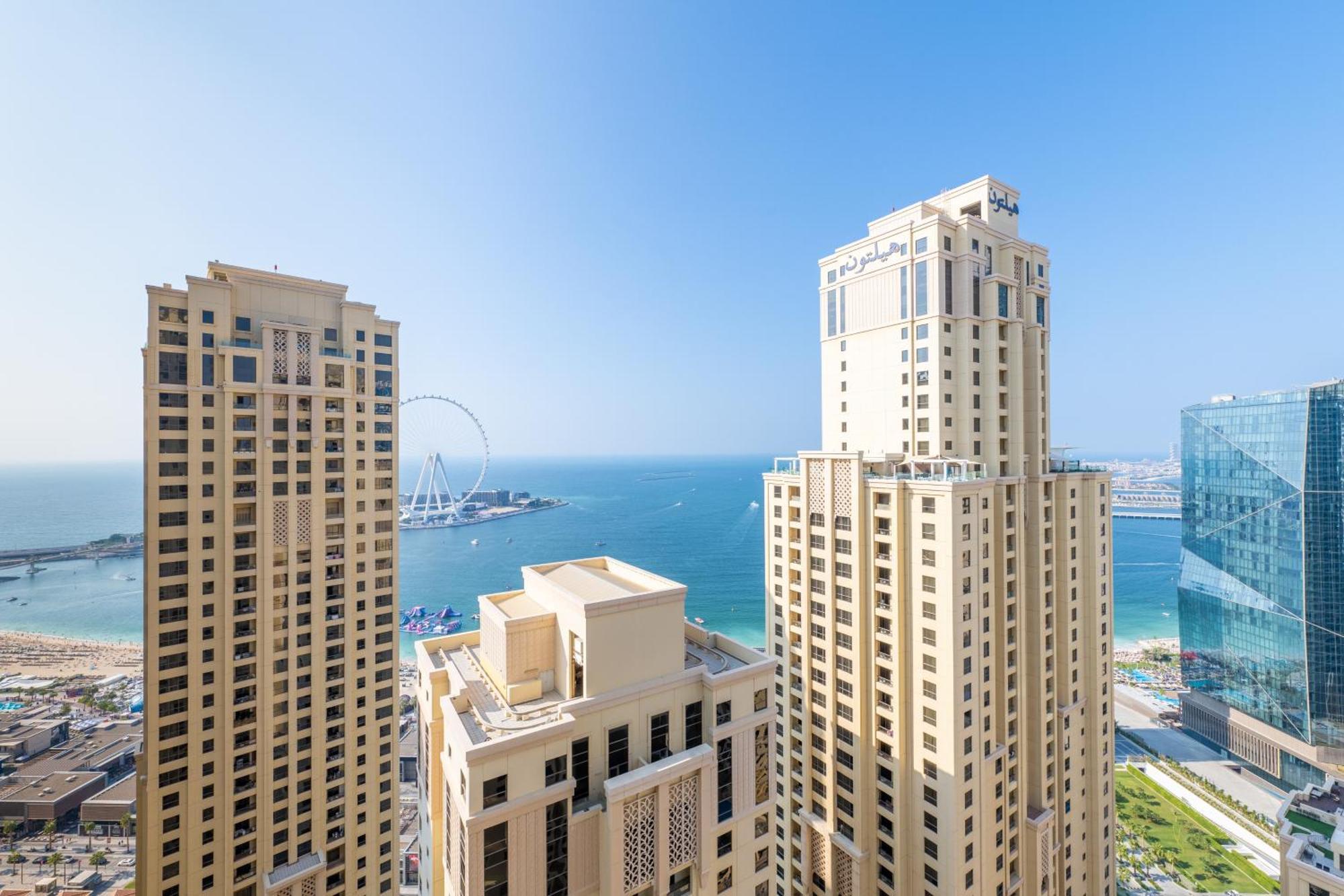 Luxury Jbr - Full Sea View - Free 5* Beach Resorts Access Дубай Экстерьер фото