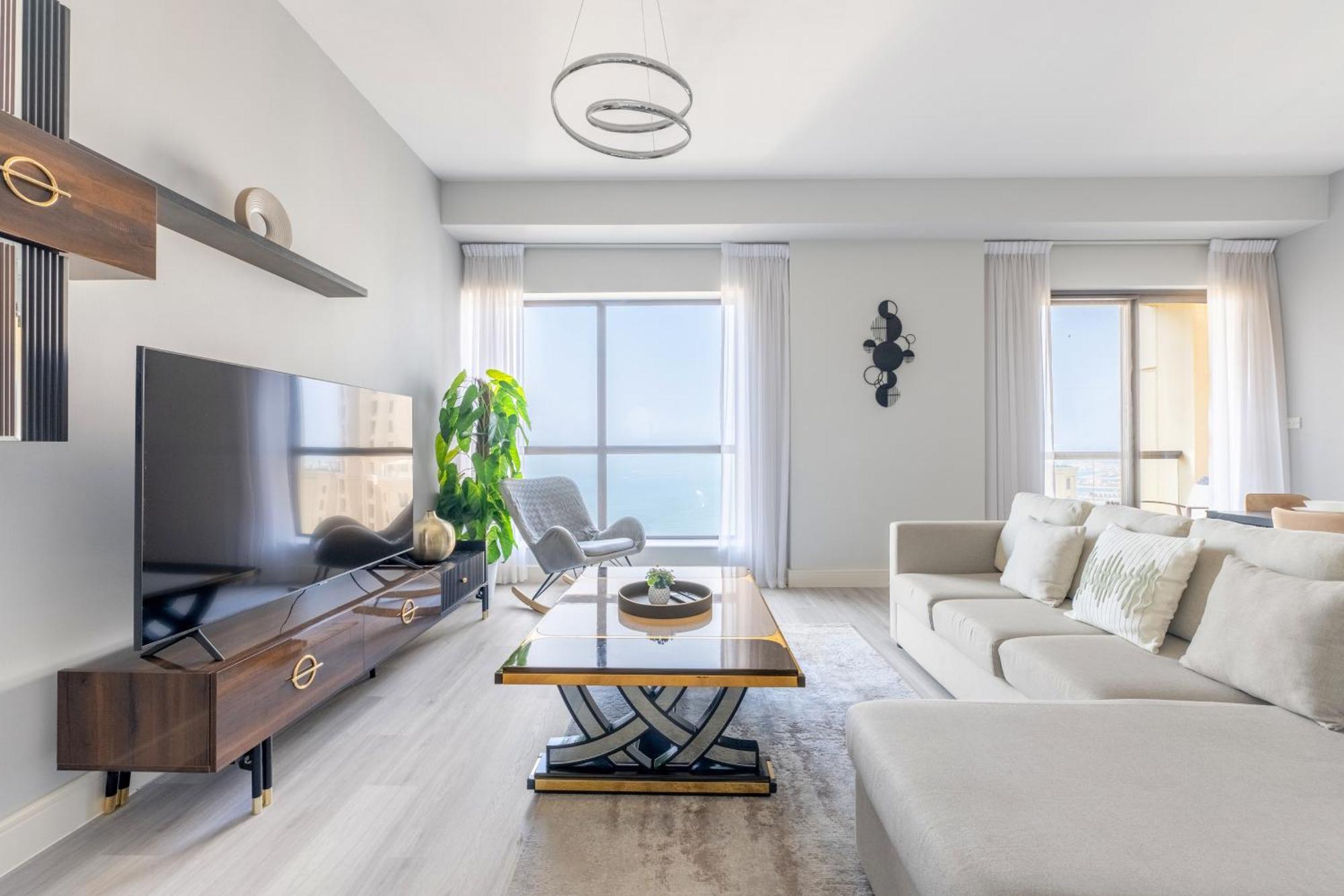 Luxury Jbr - Full Sea View - Free 5* Beach Resorts Access Дубай Экстерьер фото