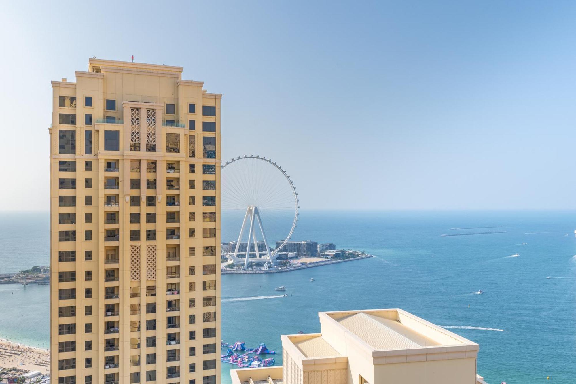 Luxury Jbr - Full Sea View - Free 5* Beach Resorts Access Дубай Экстерьер фото