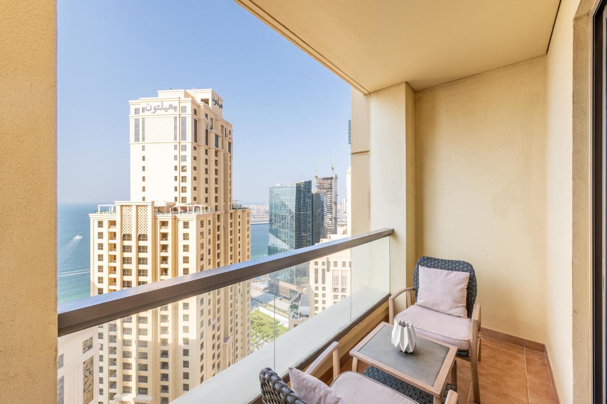Luxury Jbr - Full Sea View - Free 5* Beach Resorts Access Дубай Экстерьер фото