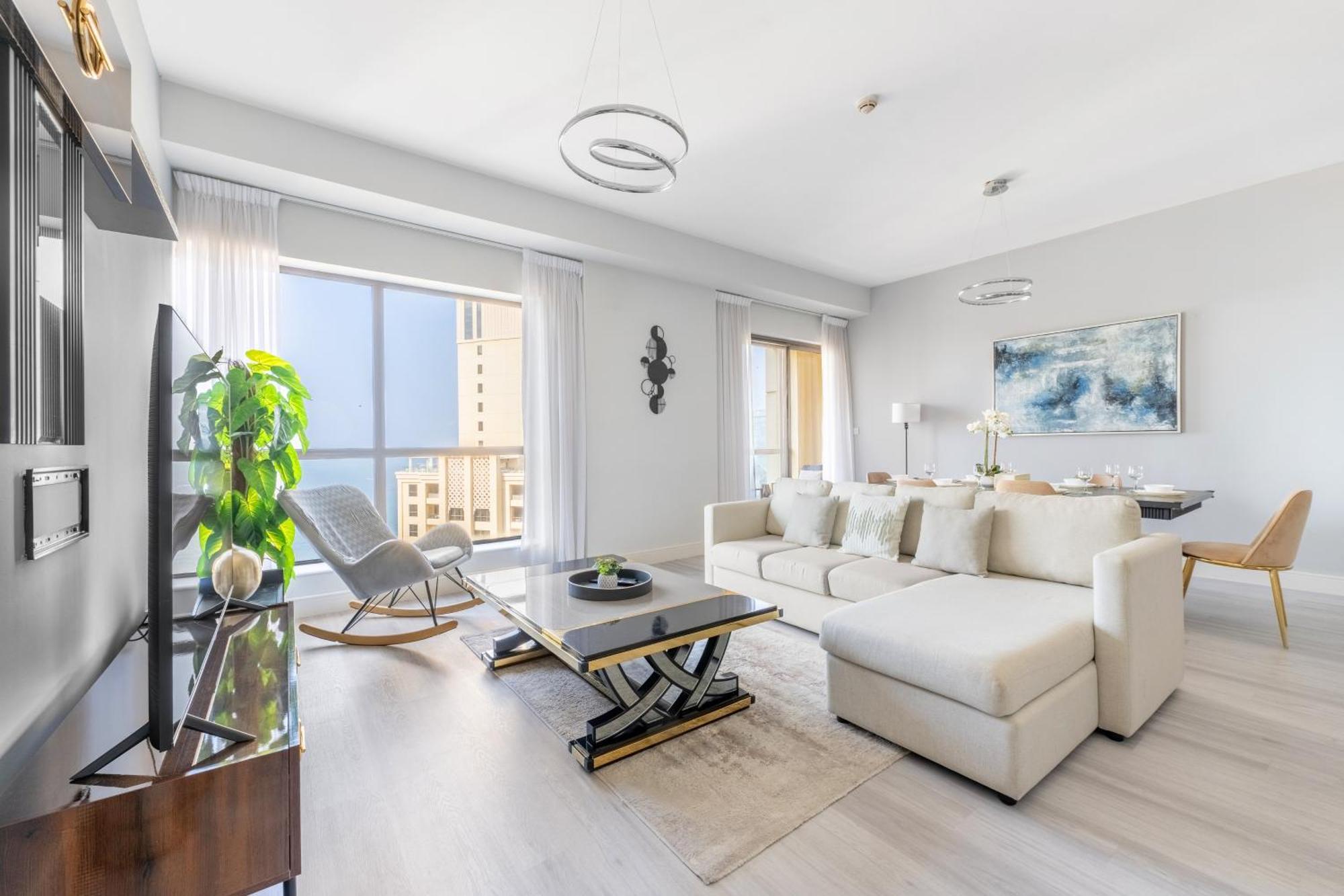 Luxury Jbr - Full Sea View - Free 5* Beach Resorts Access Дубай Экстерьер фото