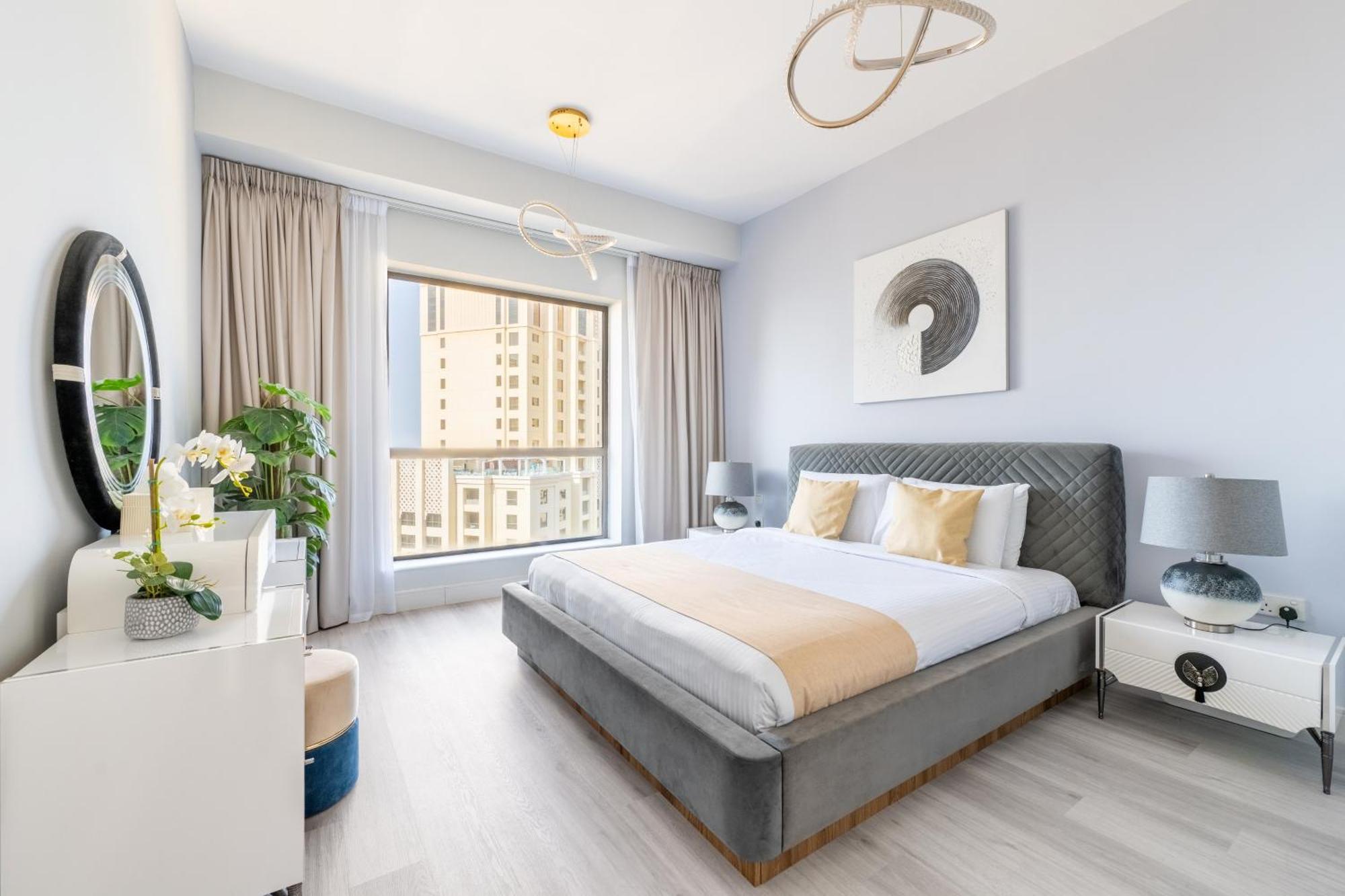 Luxury Jbr - Full Sea View - Free 5* Beach Resorts Access Дубай Экстерьер фото