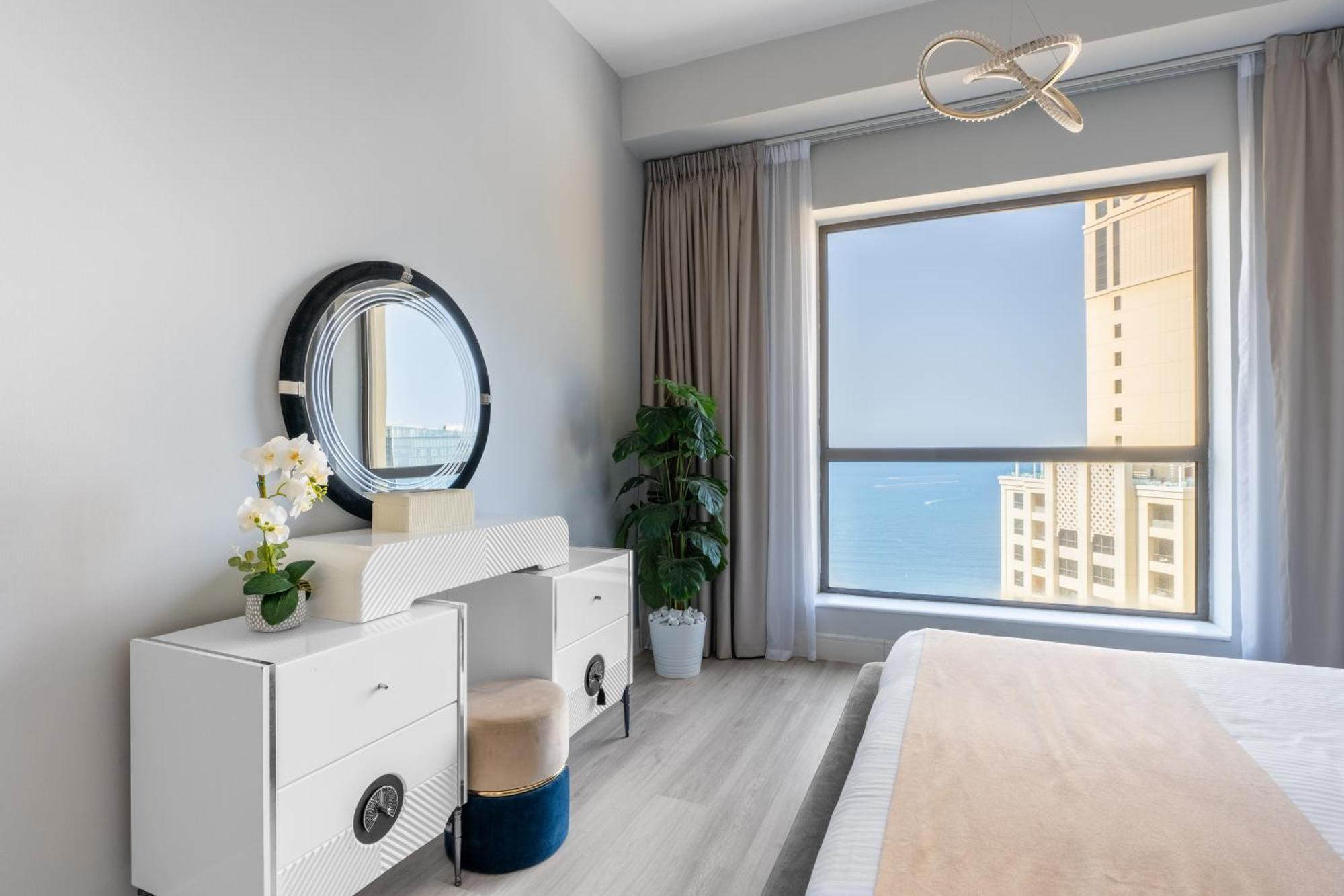 Luxury Jbr - Full Sea View - Free 5* Beach Resorts Access Дубай Экстерьер фото