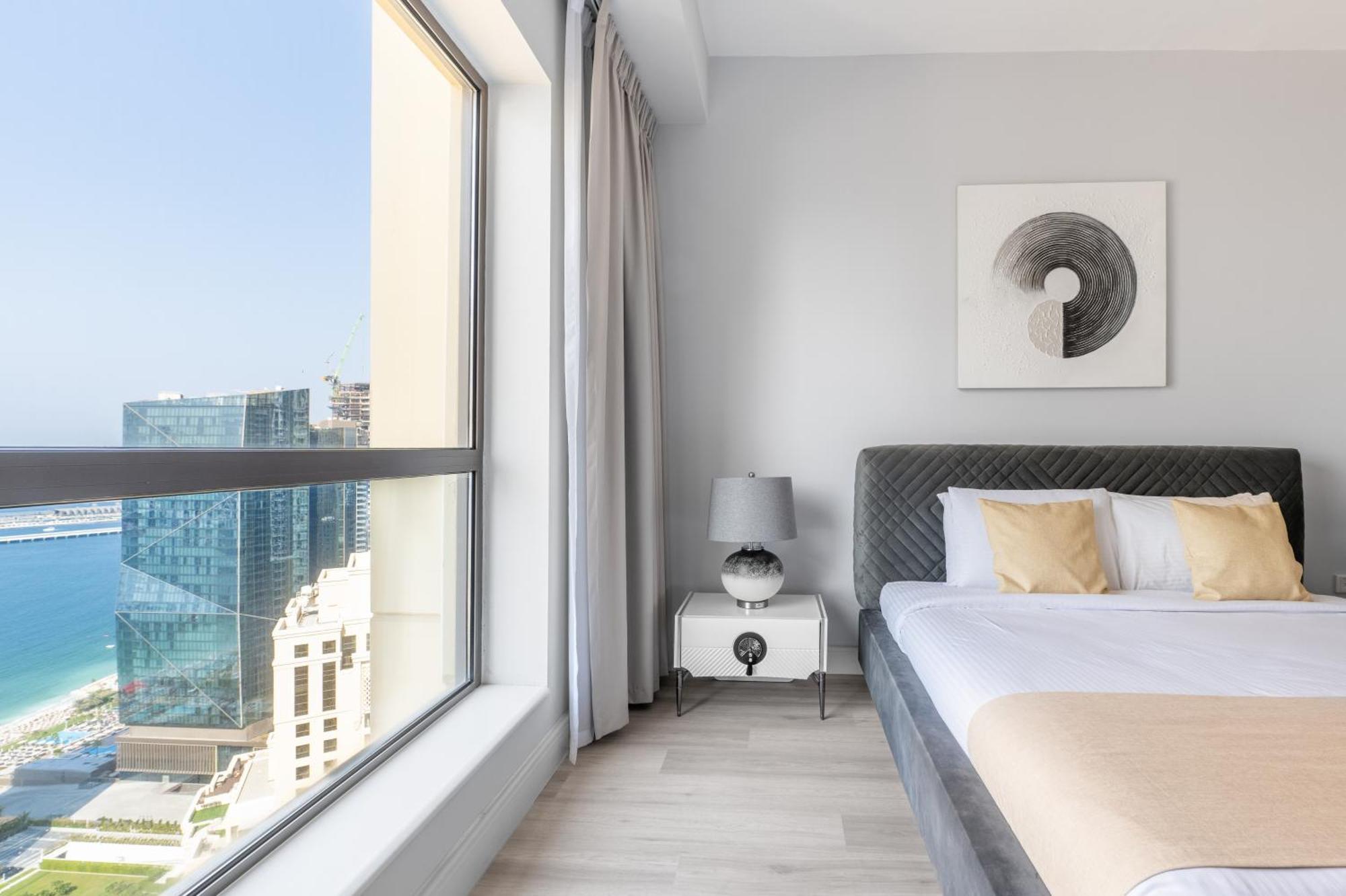 Luxury Jbr - Full Sea View - Free 5* Beach Resorts Access Дубай Экстерьер фото