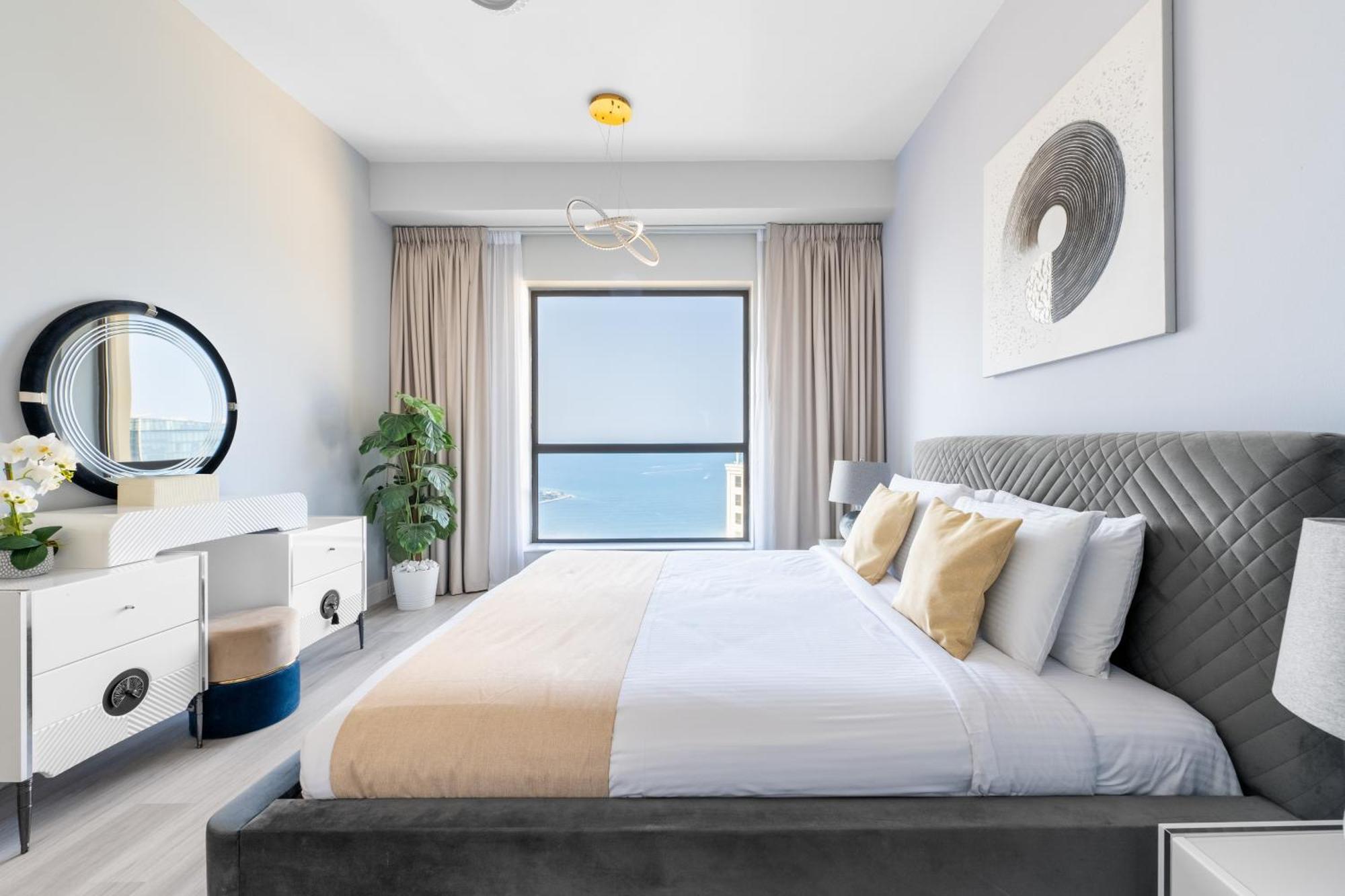 Luxury Jbr - Full Sea View - Free 5* Beach Resorts Access Дубай Экстерьер фото