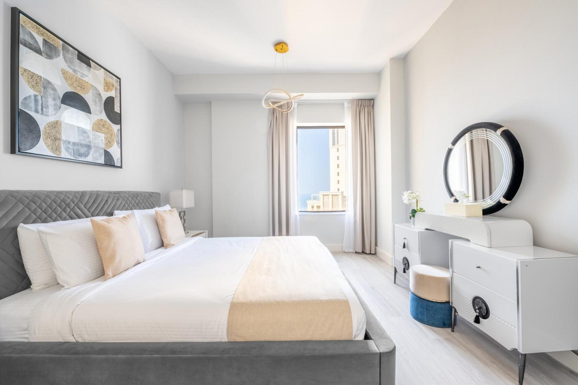 Luxury Jbr - Full Sea View - Free 5* Beach Resorts Access Дубай Экстерьер фото